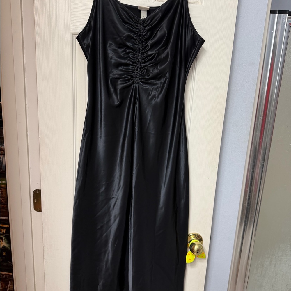 a new day Black Midi Dress